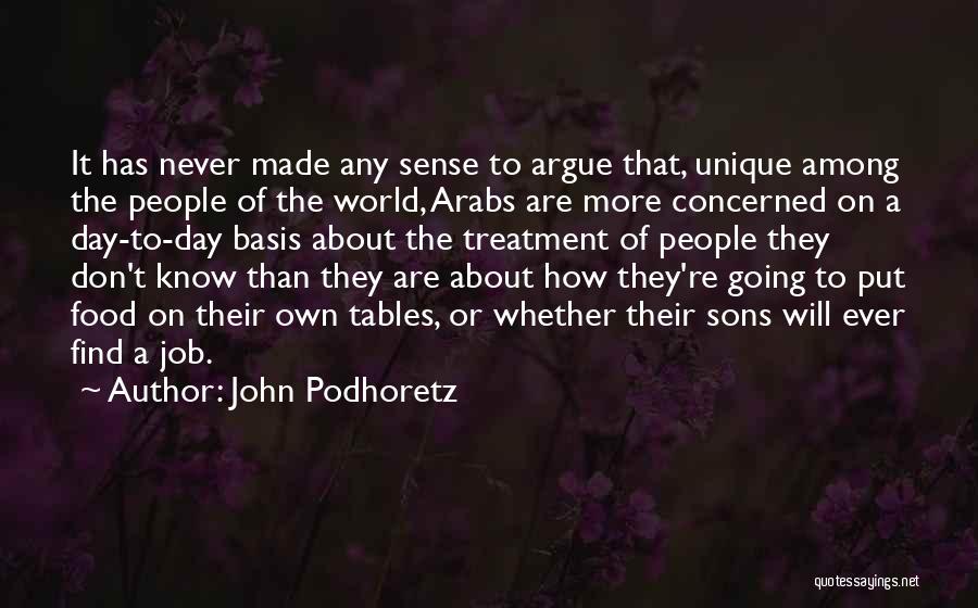 Never Argue Quotes By John Podhoretz