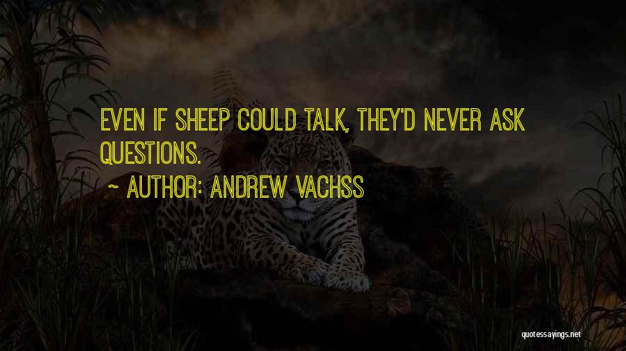 Never Ask Questions Quotes By Andrew Vachss