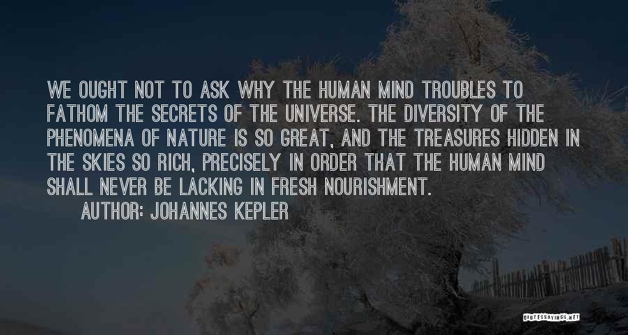 Never Ask Why Quotes By Johannes Kepler