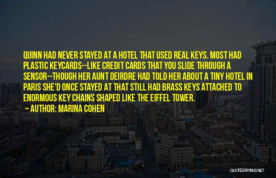 Never Attached Quotes By Marina Cohen