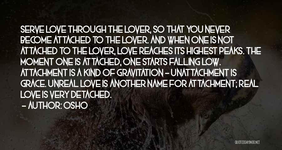 Never Attached Quotes By Osho