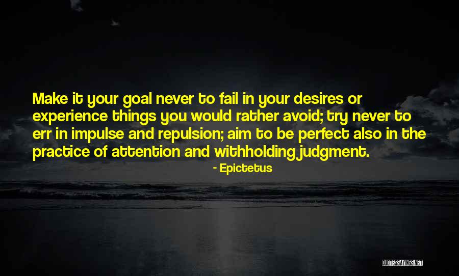 Never Avoid Quotes By Epictetus