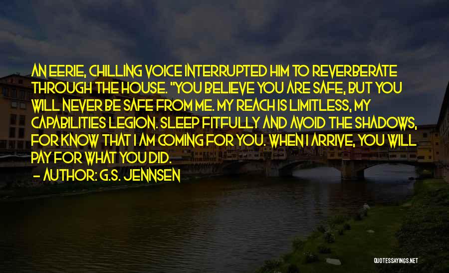 Never Avoid Quotes By G.S. Jennsen