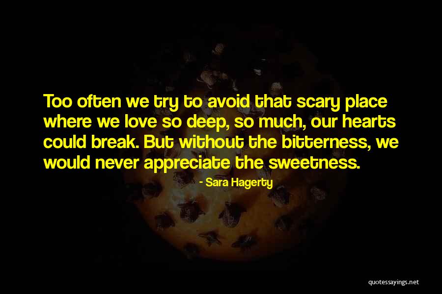 Never Avoid Quotes By Sara Hagerty