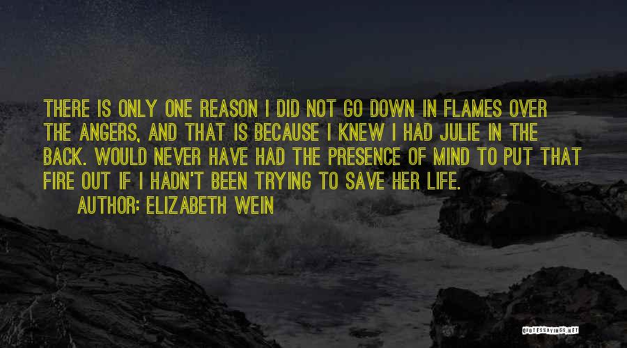 Never Back Down In Life Quotes By Elizabeth Wein