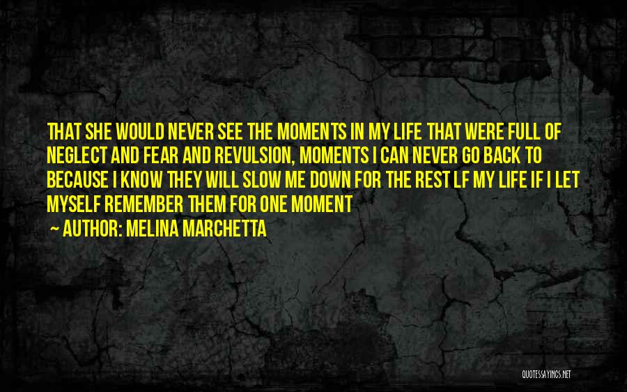 Never Back Down In Life Quotes By Melina Marchetta