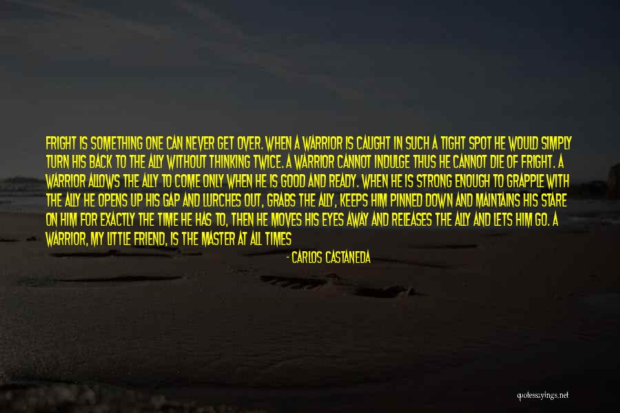 Never Back Up Quotes By Carlos Castaneda Never Back Up Quotes By Carlos Castaneda