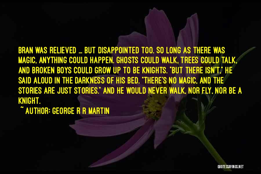 Never Be Disappointed Quotes By George R R Martin