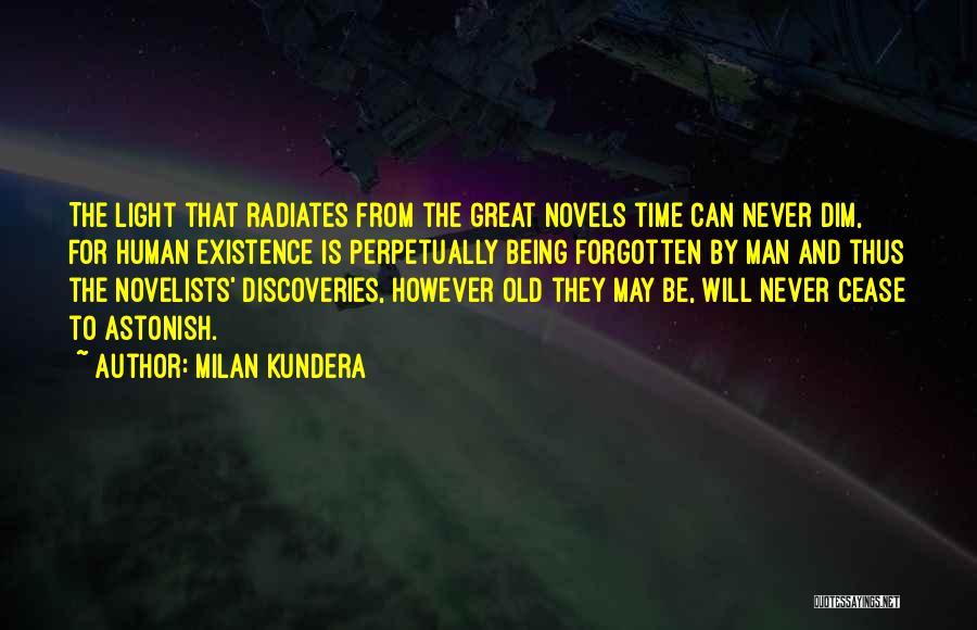 Never Be Forgotten Quotes By Milan Kundera