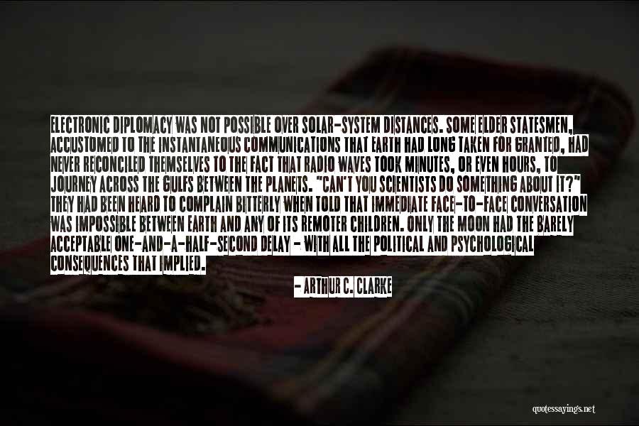 Never Been Heard Quotes By Arthur C. Clarke Never Been Heard Quotes By Arthur C. Clarke