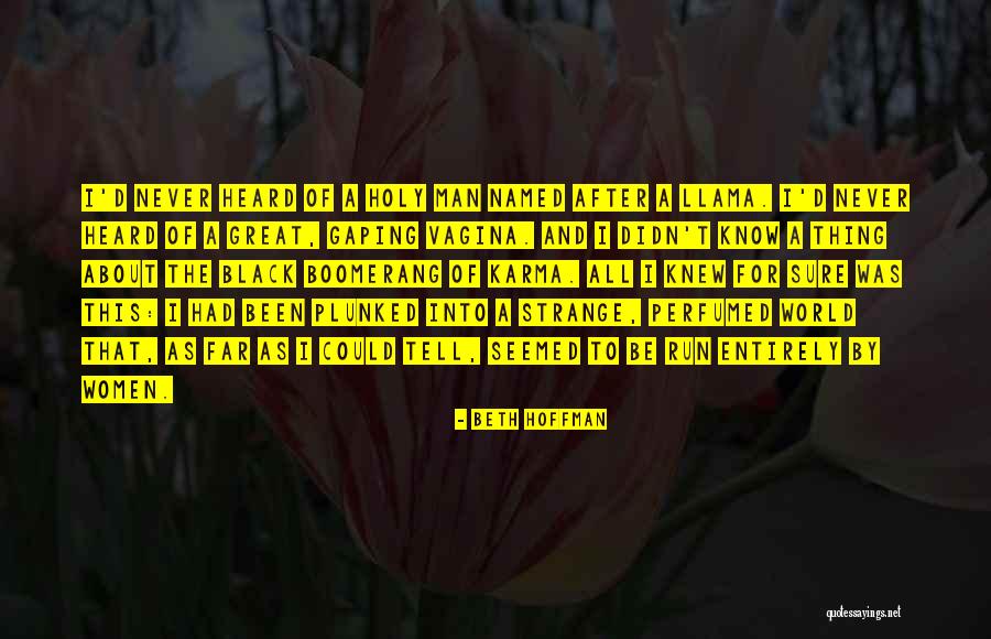 Never Been Heard Quotes By Beth Hoffman Never Been Heard Quotes By Beth Hoffman