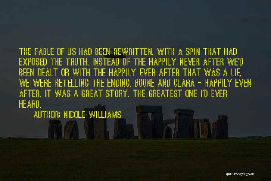 Never Been Heard Quotes By Nicole Williams