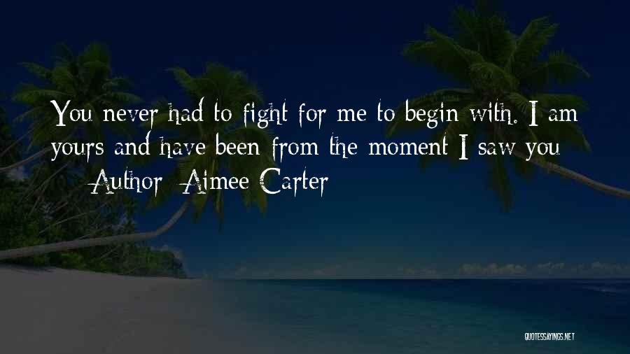 Never Been Yours Quotes By Aimee Carter