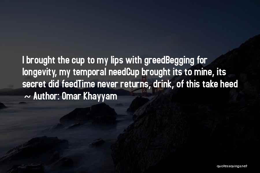 Never Begging Quotes By Omar Khayyam