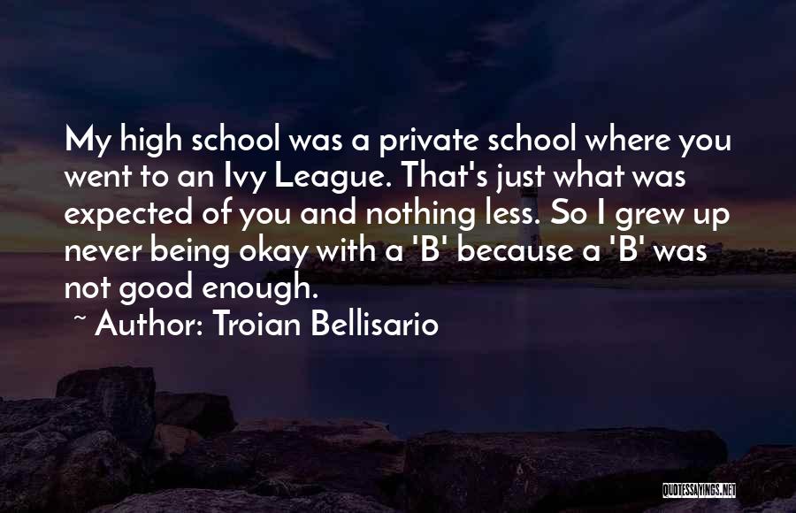 Never Being Good Enough For Someone Quotes By Troian Bellisario