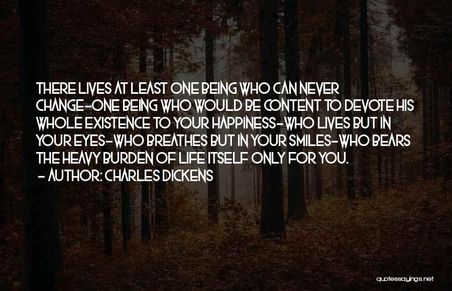 Never Being In Love Quotes By Charles Dickens