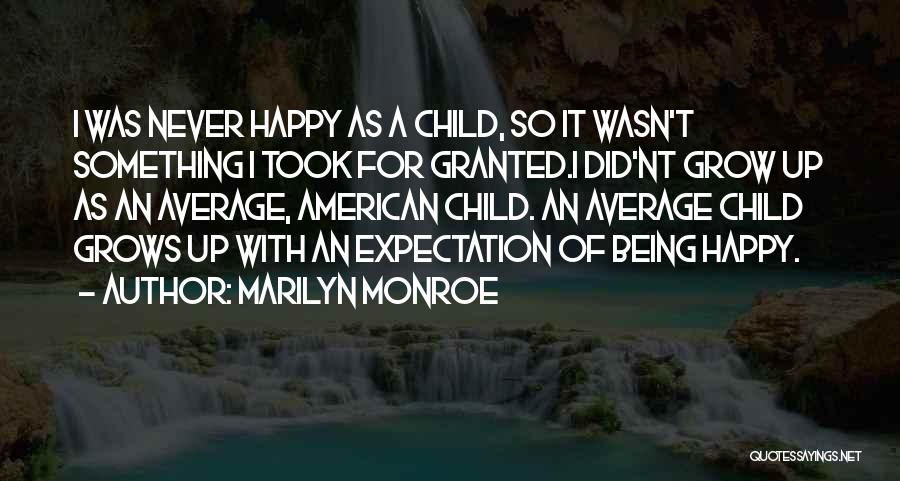 Never Being So Happy Quotes By Marilyn Monroe