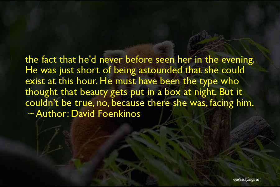 Never Being There Quotes By David Foenkinos