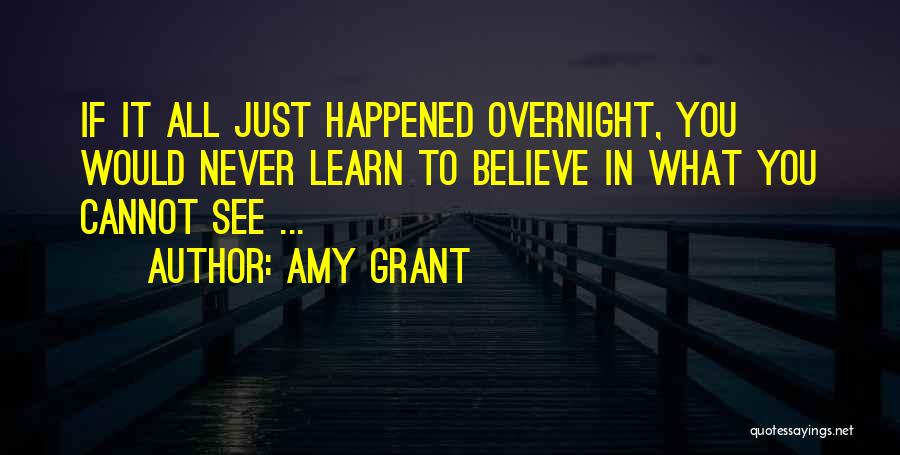 Never Believe What You See Quotes By Amy Grant