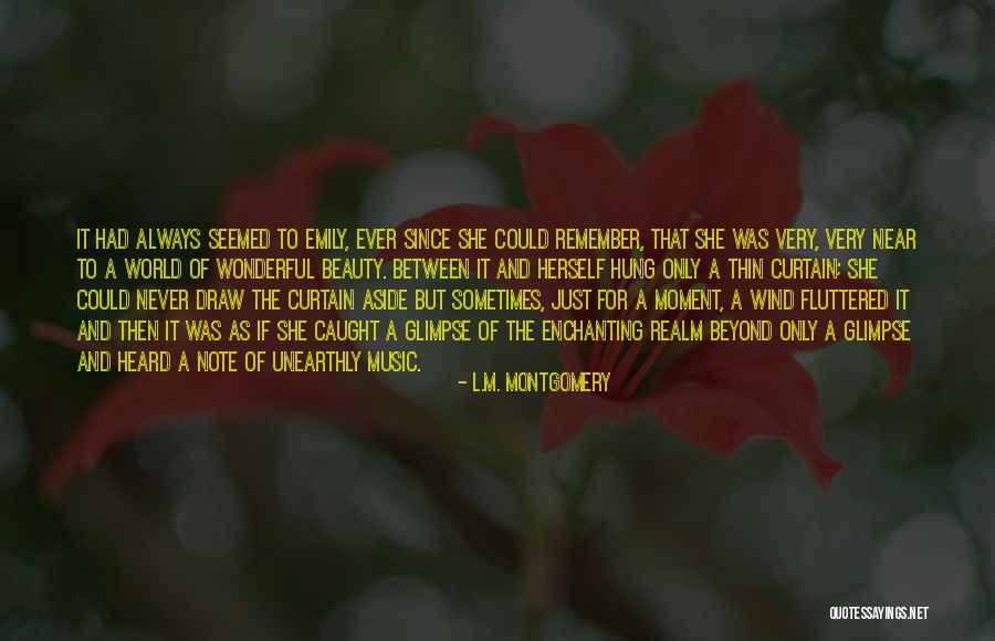 Never Caught Quotes By L.M. Montgomery Never Caught Quotes By L.M. Montgomery
