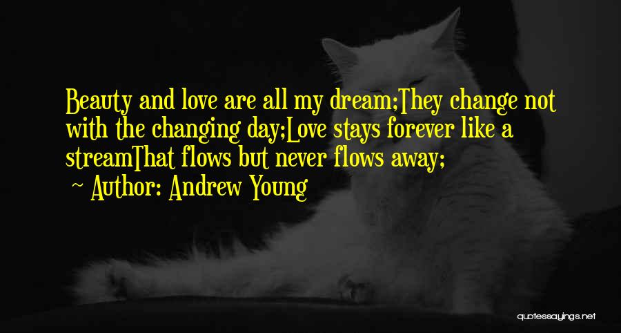 Never Changing Love Quotes By Andrew Young