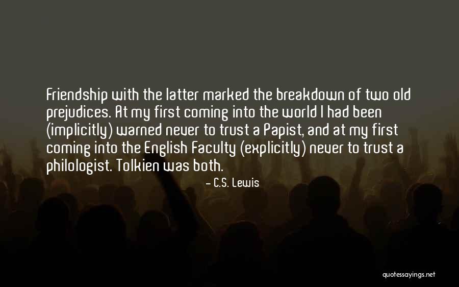 Never Coming First Quotes By C.S. Lewis Never Coming First Quotes By C.S. Lewis