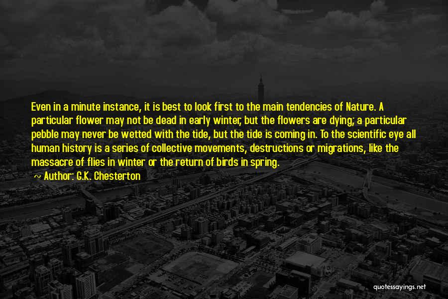 Never Coming First Quotes By G.K. Chesterton