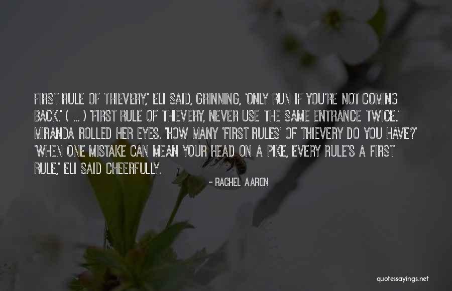 Never Coming First Quotes By Rachel Aaron