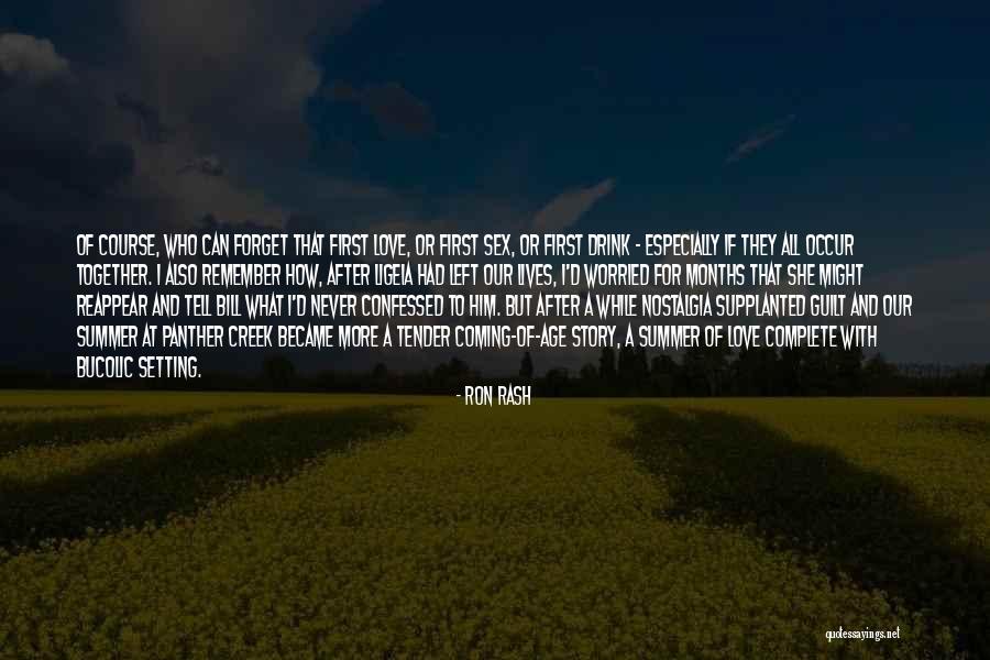 Never Coming First Quotes By Ron Rash Never Coming First Quotes By Ron Rash