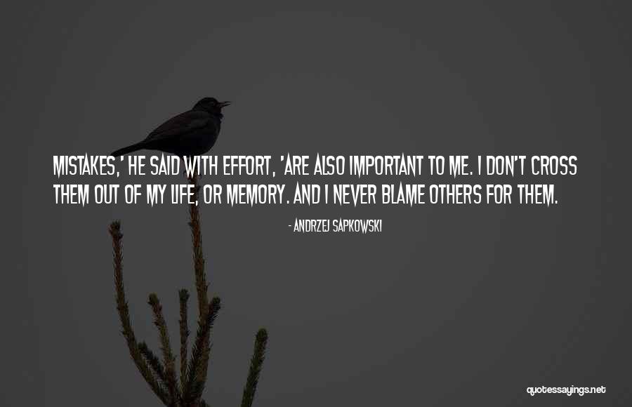 Never Cross Me Quotes By Andrzej Sapkowski Never Cross Me Quotes By Andrzej Sapkowski