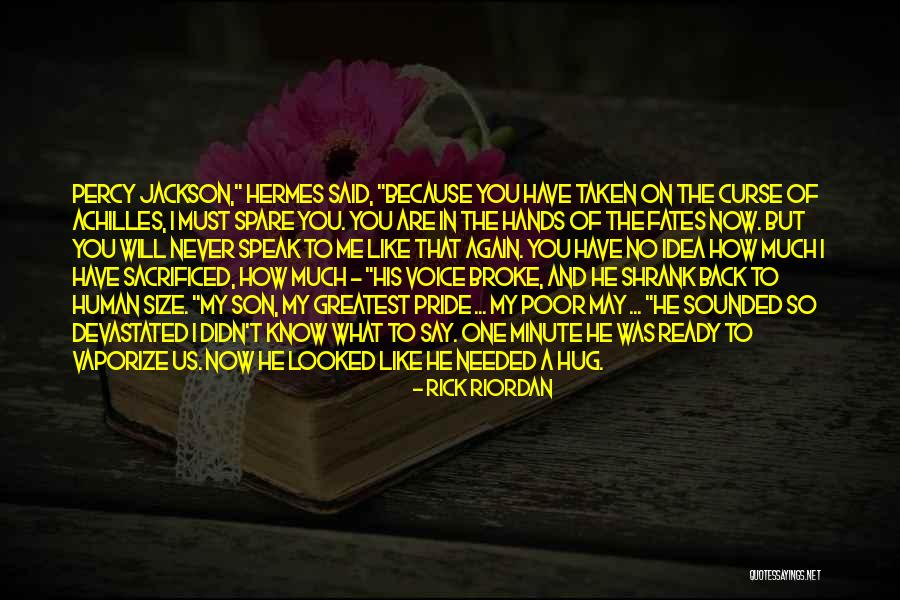 Never Curse Quotes By Rick Riordan Never Curse Quotes By Rick Riordan