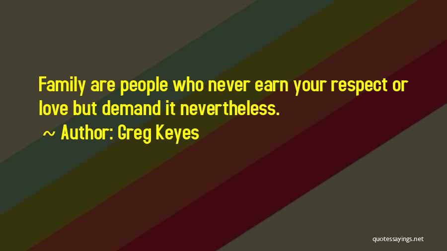 Never Demand Quotes By Greg Keyes