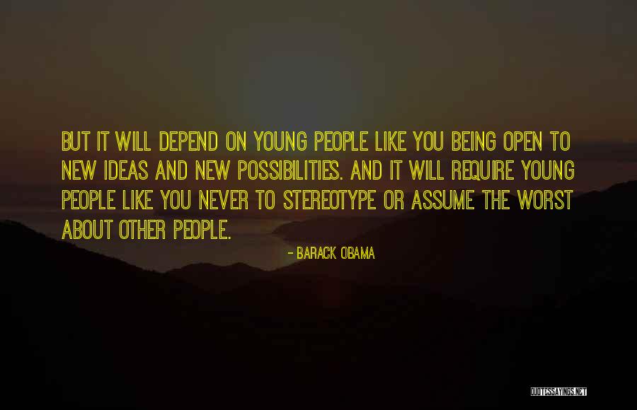 Never Depend Quotes By Barack Obama