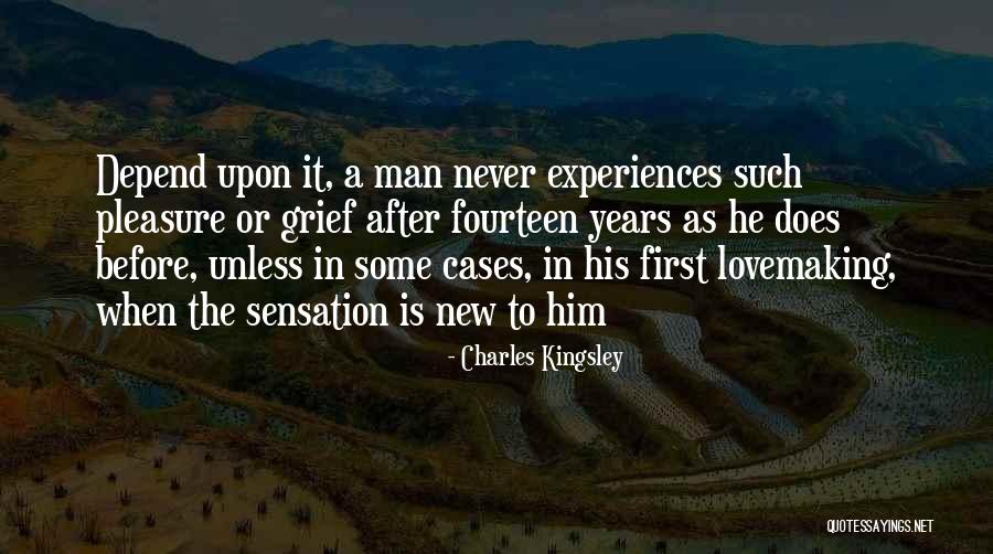 Never Depend Quotes By Charles Kingsley