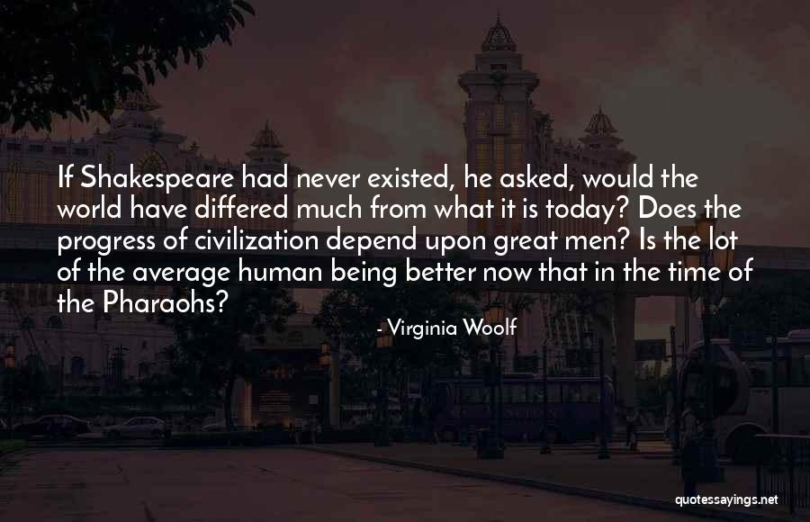 Never Depend Quotes By Virginia Woolf