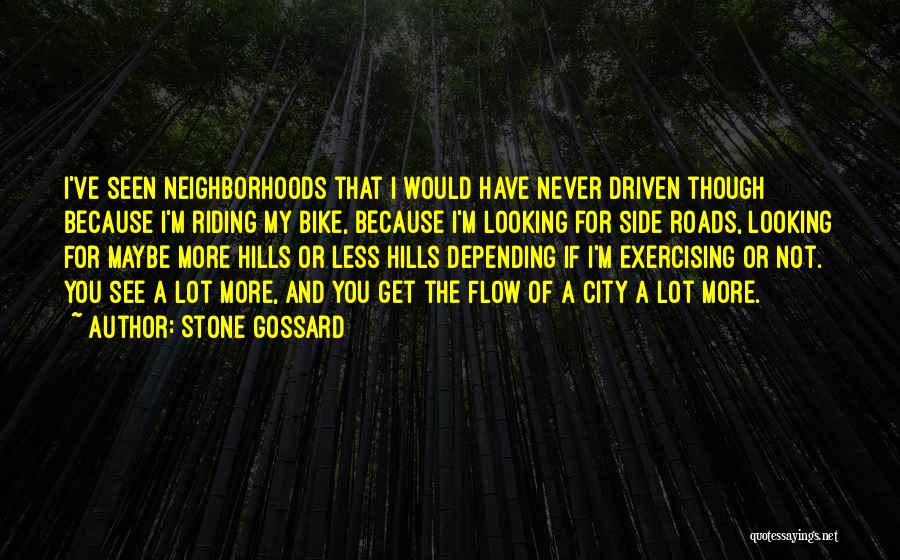 Never Depending On Others Quotes By Stone Gossard