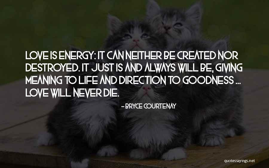 Never Die Love Quotes By Bryce Courtenay Never Die Love Quotes By Bryce Courtenay