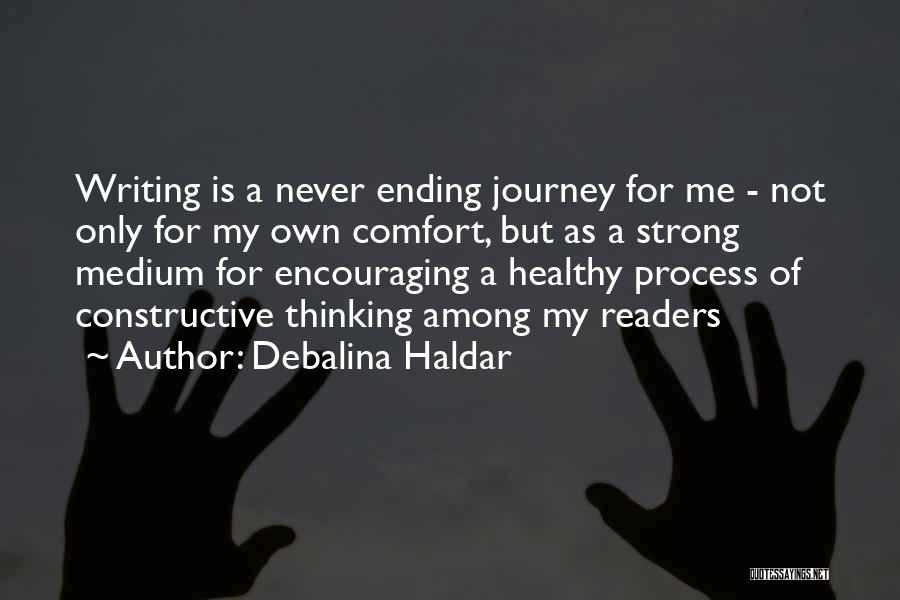 Never Ending Journey Quotes By Debalina Haldar