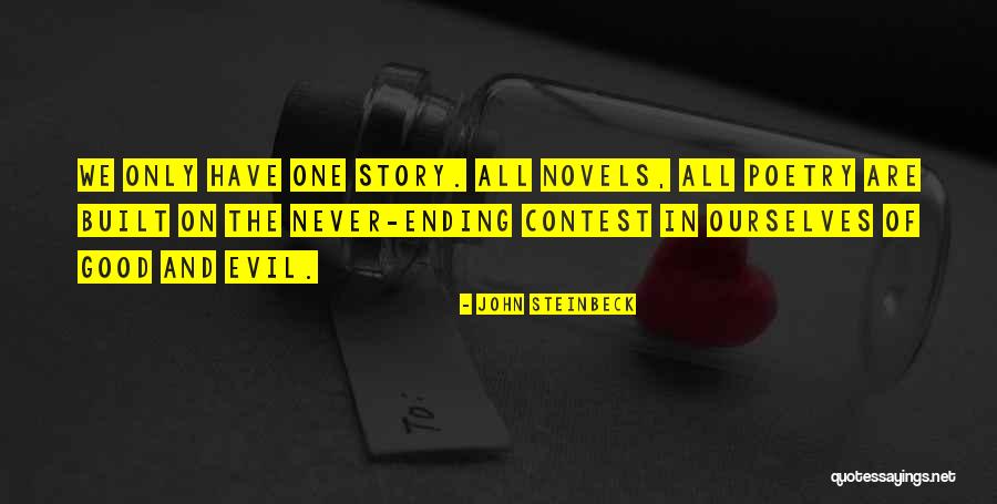 Never Ending Quotes By John Steinbeck