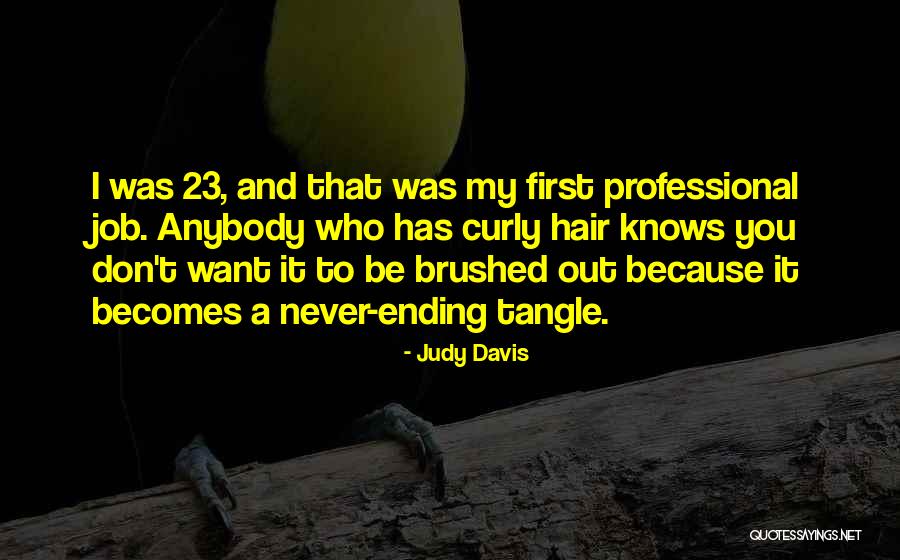 Never Ending Quotes By Judy Davis