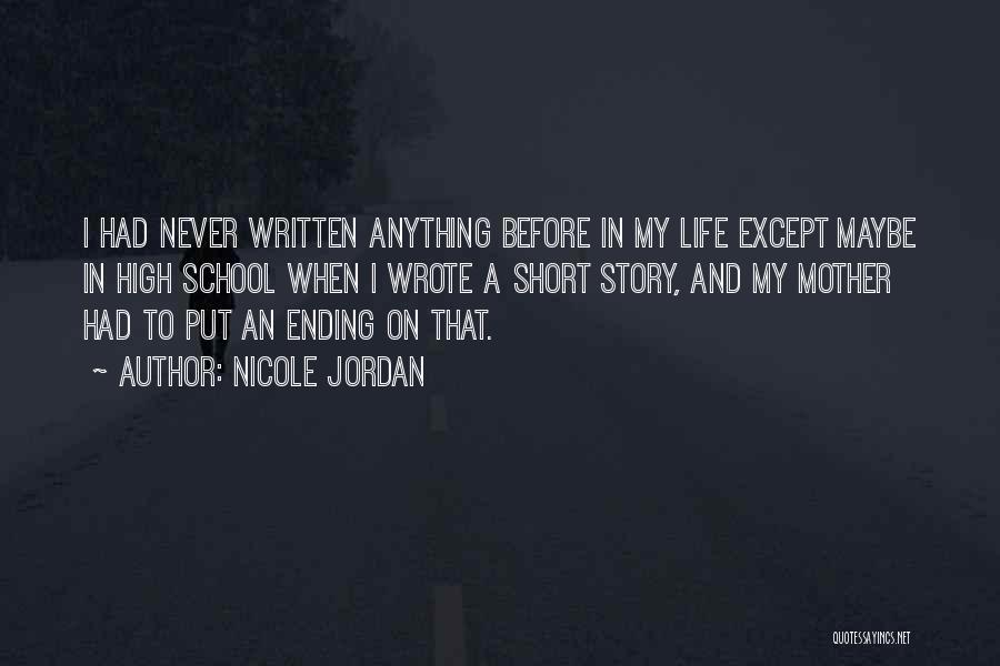 Never Ending Story Quotes By Nicole Jordan