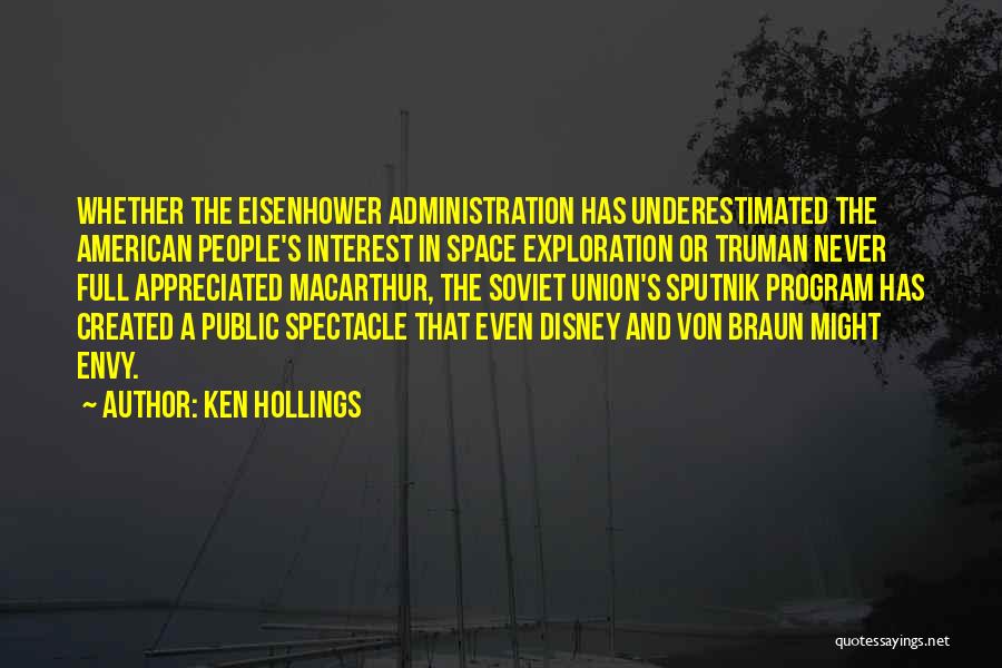 Never Envy Quotes By Ken Hollings