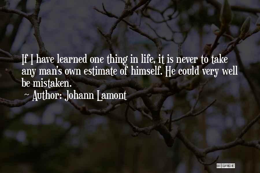 Never Estimate Quotes By Johann Lamont