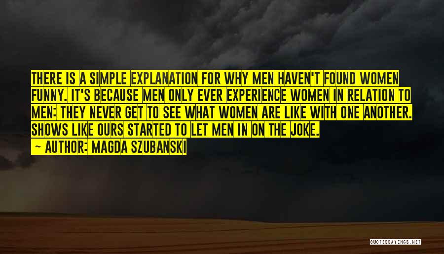 Never Ever Funny Quotes By Magda Szubanski