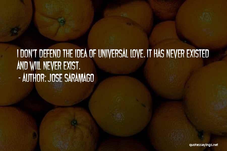 Never Existed Quotes By Jose Saramago