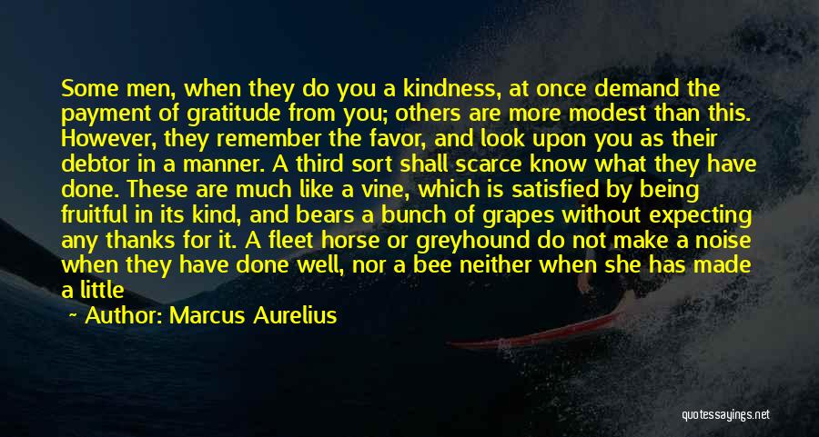 Never Expecting Quotes By Marcus Aurelius