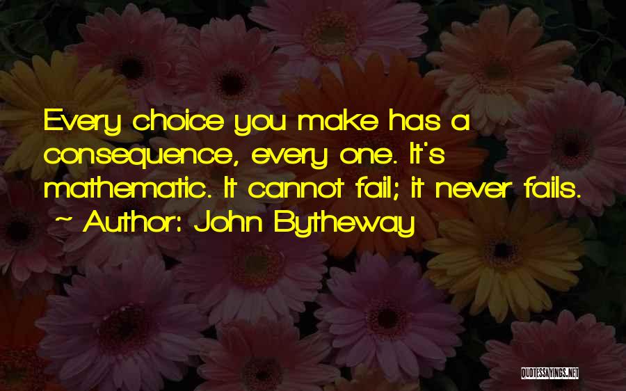 Never Fail Quotes By John Bytheway
