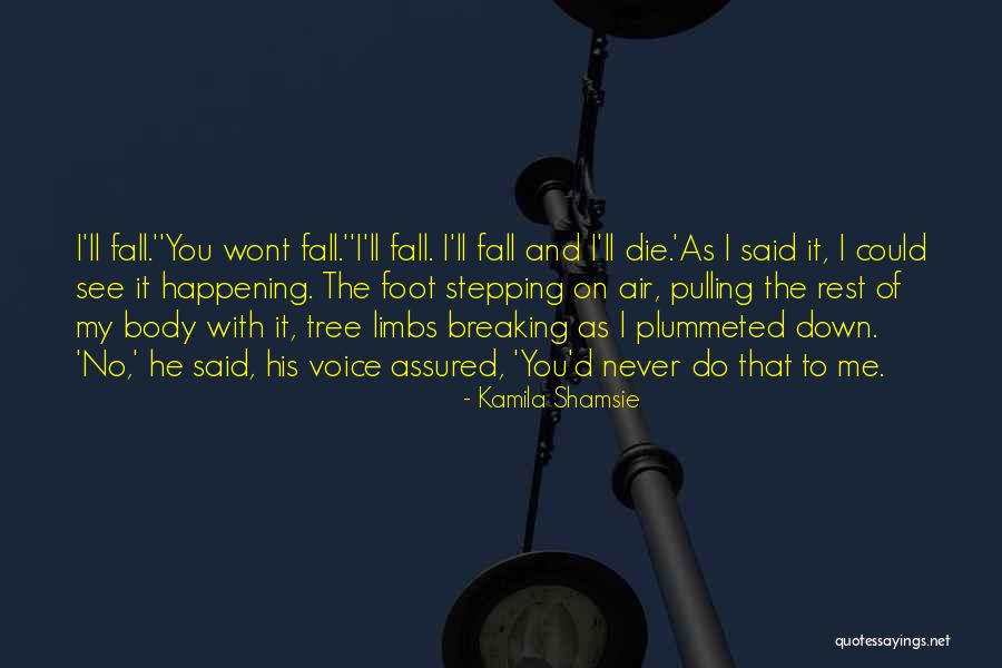 Never Fall Down Quotes By Kamila Shamsie Never Fall Down Quotes By Kamila Shamsie
