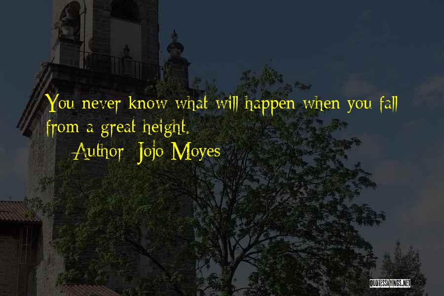 Never Fall Quotes By Jojo Moyes