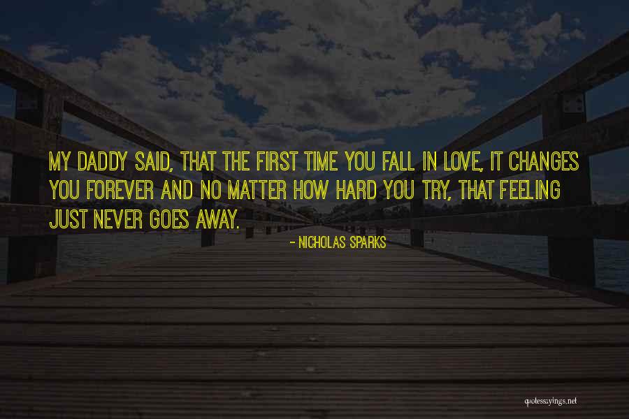 Never Fall Too Hard Quotes By Nicholas Sparks